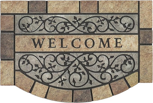 24 * 36" Heavy Duty Welcome Mats Outdoor No Slip Rubber Outdoor Mats for Home Entrance