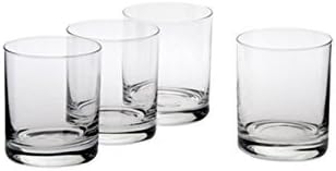 European-Made Decanter Gift Set | 1 Handmade European Lead-free Crystal Decanter with Stopper (30 Fl Oz) & 4 Crystal Whisky Glasses (11 FL Oz)