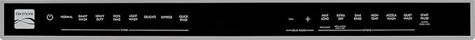 Kenmore 24" Built-in Stainless Steel Tub Dishwasher EasyFlex 3rd, SmartWash, UltraWash Plus, TurboDry, Adjustable Rack, Energy Star Certified, Fingerprint Resistant