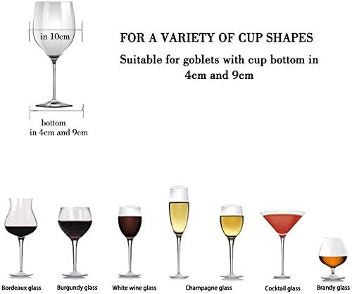 Wine Glass Rack Under Cabinet - Stemware Holder Metal Wine Glass Organizer Glasses Storage Hanger for Bar Kitchen Gold 4 Rows