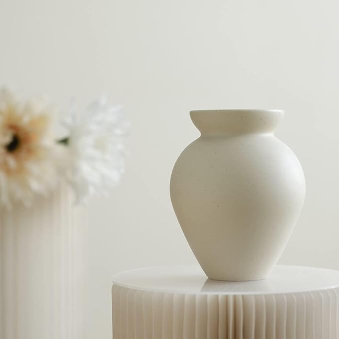 Retro Flower Vase, Crock Milk Can Shape, Flower Arrangement, Nordic Ornament Living Room Decoration