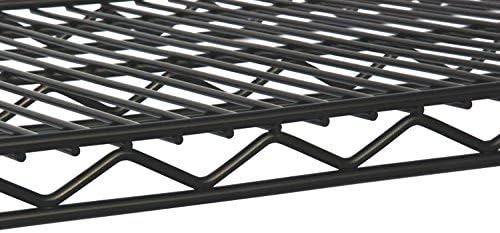 Omega Products Corporation 24" Deep x 42" Wide x 14" High Black Stationary Dunnage Rack
