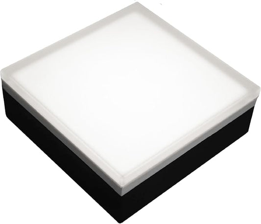 LUMENGY Paver Light 6×6 Inch (5.9 inch X 5.9 inch), 5000K Brick Lighting for Pavers, Driveway, Pathway Patio, & Garden, 12V Waterproof IP67, Drive-Over Rated
