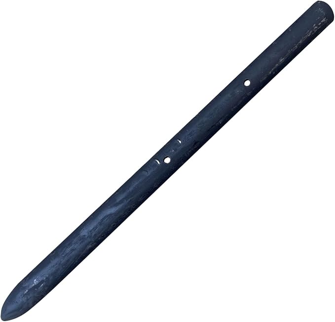 Sandbaggy Round Steel Concrete Form Stakes with Nail Holes - Rust Resistant Coating - Removable, Reusable (40, 3/4 in X 12 in)