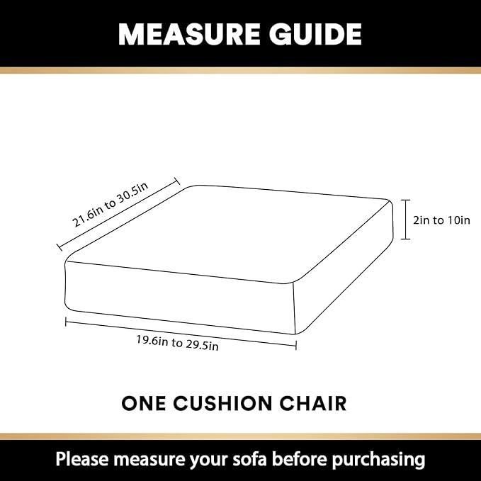 PrinceDeco Stretch Velvet Couch Cushion Cover,Soft Cushion Slipcover for Chair Cushion Fitted Sofa Cover Furniture Protector for Sectional Cushion Cover (Width Up to 29.5", Stone Blue)
