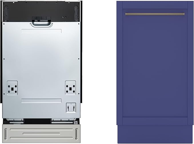 KoolMore KM-DW1852-PR 18 in. ADA Panel Ready with 8 Place Settings 52 DB Dishwasher in Stainless-Steel, UL and Energy Star Certified