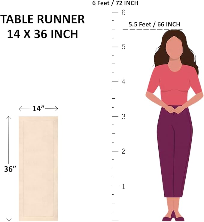 Solino Home Linen Table Runner 36 Inches - 100% Pure Linen Sunshine Yellow Table Runner 14 x 36 Inch Ideal for Dresser and Coffee Tables - Fete