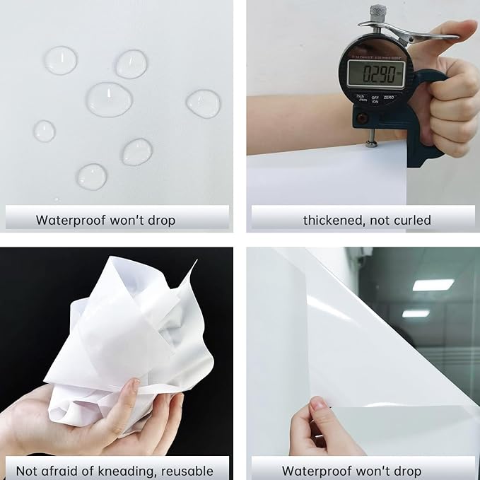 Frosted Glass Window Privacy Film Decorative, Bathroom Privacy Film for Glass Windows Cover, Static Cling, Removable, Reusable, Anti-UV, Anti-Glare, Heat Blocking,Gray,45.2X78.7Inch