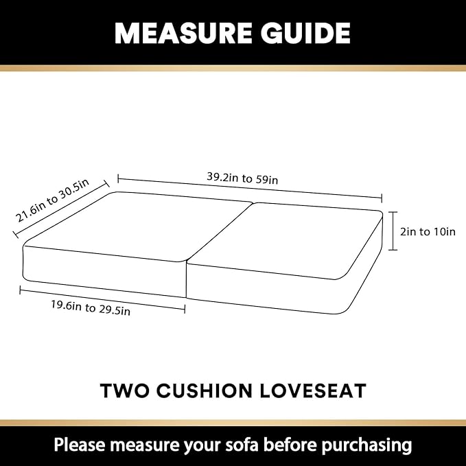 PrinceDeco Velvet Stretch Couch Cushion Cover Soft Cushion Slipcover for Chair Loveseat Sofa Furniture Protector Seat Cushion Sofa Cover (Each Width Up to 29.5", Stone Blue)
