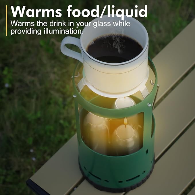Candle Lantern, Camping Gear for Campers Use, Without Candles