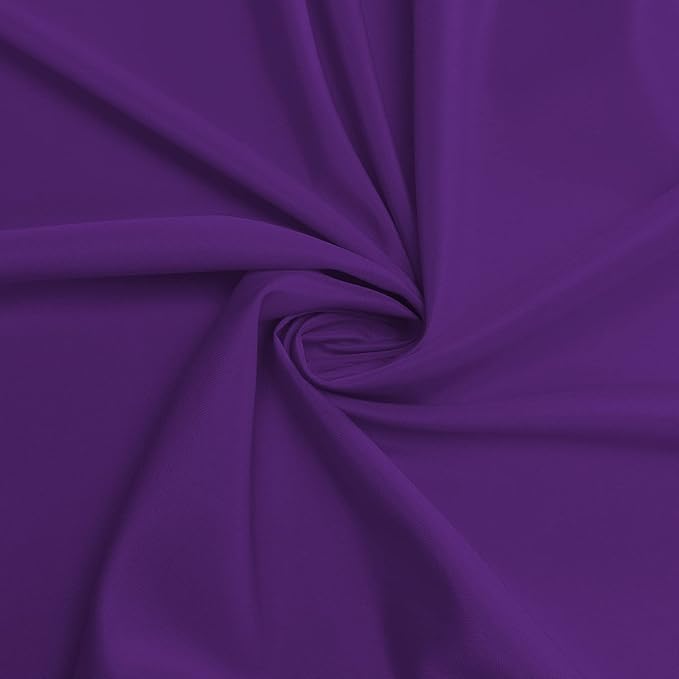 sancua Rectangle Tablecloth - 60 x 84 Inch - Stain and Wrinkle Resistant Washable Polyester Table Cloth, Decorative Fabric Table Cover for Dining Tables, Buffet Parties and Camping, Purple