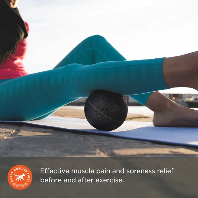 Tiger Tail Tiger Ball 5.0 Foam Roller Ball– Deep Tissue Massage Ball – Trigger Point Massage Therapy: Relief for HIPS, Glutes, Back & Shoulder – Treat Muscle Soreness – Help Increase Muscle Recovery