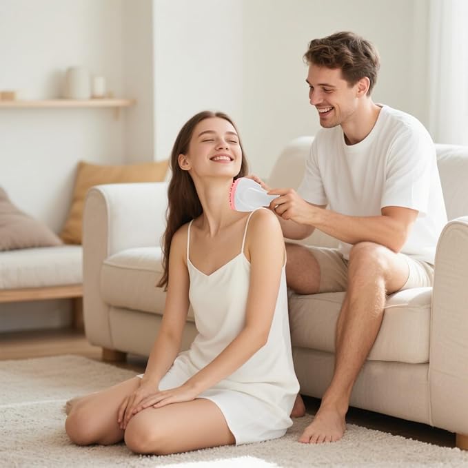 2025 Upgraded Lymphatic Drainage Massager Body Sculpting Machine Helps Reduce Stretch Marks & Cellulite for Legs, Arms & Belly Anti Cellulite Massage Tool with Light Heat & Vibration