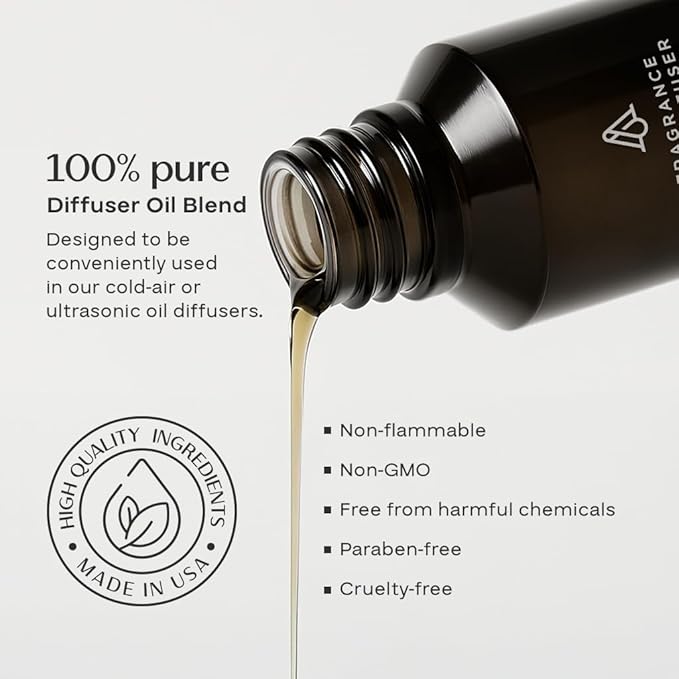 Aromaplan Hotel Scents Inspired by Baccarat Rouge, 1.7 Fl Oz (50 ml)- Home Luxury Aroma & Hotel Fragrance Essential Oil for Aromatherapy- USA Made, Bolder Aroma & Longer Lasting