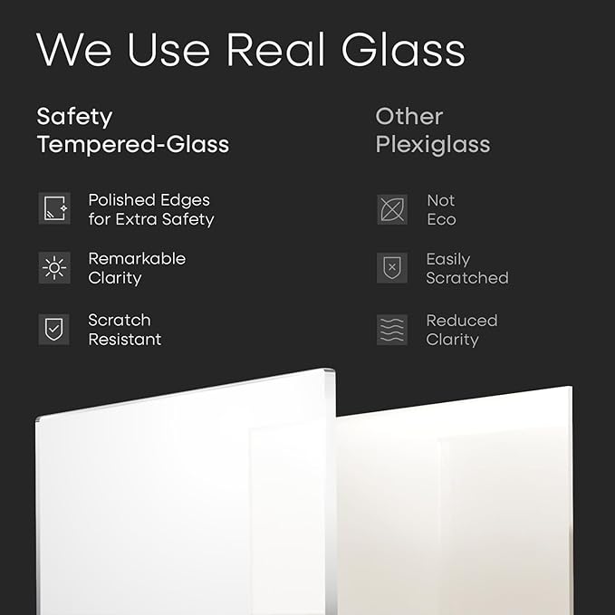 Homeforia Bronze 24x30 Picture Frame, High End Metal Poster Frame with Mat 18x24, Tempered Glass, Wall Hook Included