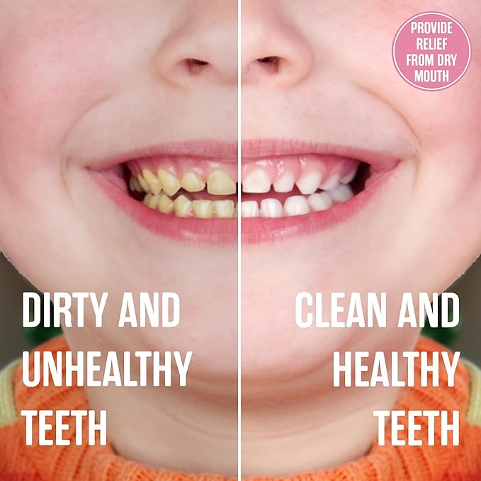 SprinJene Natural Kids Toothpaste, Bubblegum | Natural Children’s Toothpaste for Cavity Protection | Fluoride Toothpaste for Toddlers | 4 Pack