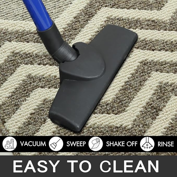 Indoor Doormat, Non-Slip Front Door Mats, Outdoor Welcome Mat Washable, Low Profile Indoor DoorMats for Entryway, Floor Inside Back Door Mats (20"x32")