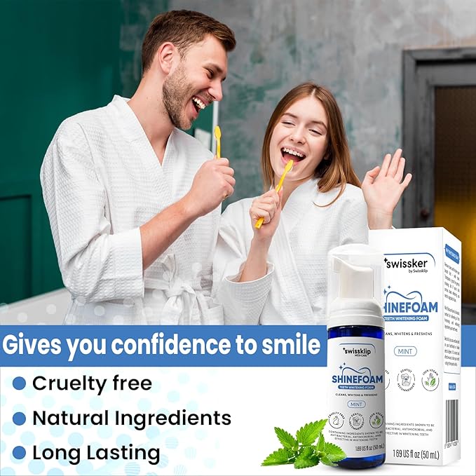 Swissklip Teeth Whitening Foam Toothpaste Also a Teeth Whitener in The Market I We Offer Best Teeth Whitening Products for Professional Teeth Whitening Kit (3)