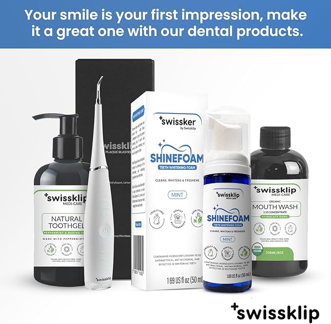 Swissklip Teeth Whitening Foam Toothpaste Also a Teeth Whitener in The Market I We Offer Best Teeth Whitening Products for Professional Teeth Whitening Kit (2)