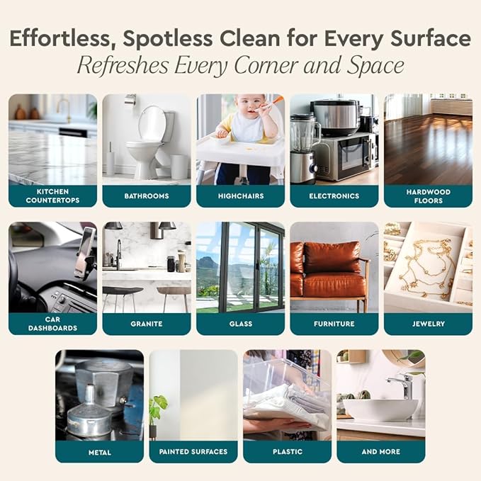 Puracy Multi-Surface Cleaner Concentrate - TikTok Trend Items, Natural All Purpose Cleaning Solution, Plant-Powered Cleaner Must Haves from TikTok Made Me Buy It (Free & Clear, 16 fl oz)