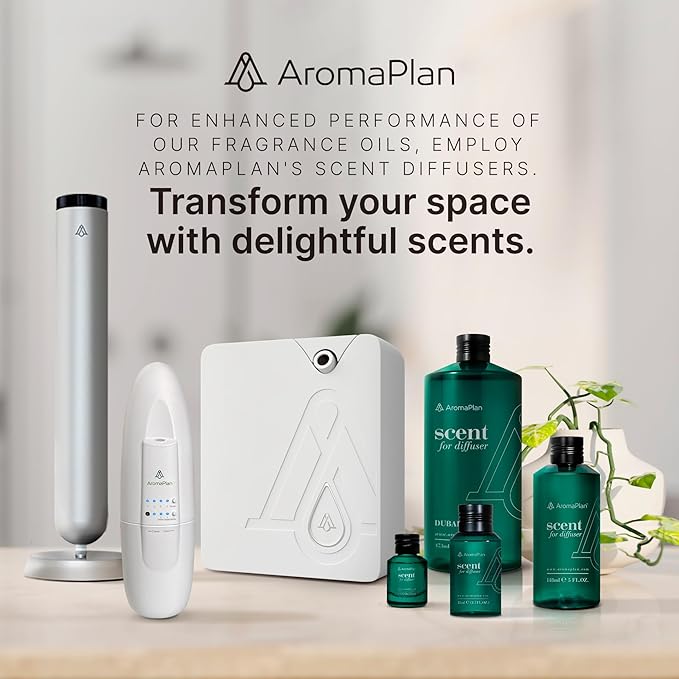 Aromaplan Hotel Scents Inspired by Baccarat Rouge 16 Fl Oz (473ml), Home Luxury Aroma & Hotel Diffuser Oil for Aromatherapy- USA Made, Bigger Bottle, Bolder Aroma & Longer Lasting