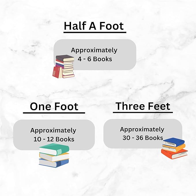 Curated Decorative Books Hardcover Décor Books for Home Décor, Choose Color, Interior Design, Office, Wedding Display, Instant Library, or Staging (One Foot, Blue)