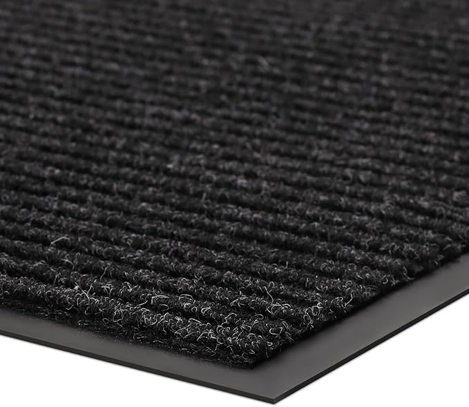 Large Front Door Mat, 72" x 48" Durable Front Doormat, Heavy Duty Large Welcome Door Matt for Home Entrance, No Slip Rubber Low Profile Door Mats for High Traffic Area