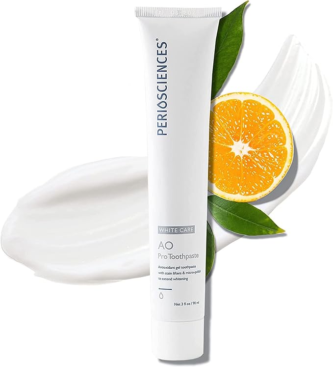PerioSciences AO Pro Post Whitening Toothpaste with Nano Hydroxyapatite, Remineralizing, 3 fl oz / 90ml
