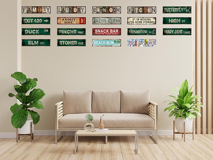Tin Sign Cinema Vibes at Home Admit One Movie Ticket Funny Sign Vintage Carnival Inspired Metal Sign for Your Home Movie Theater 16x4 in