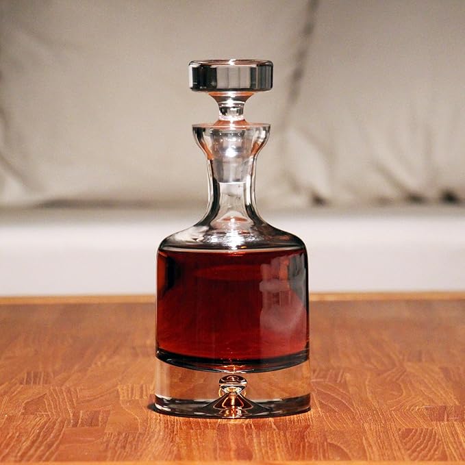 Ravenscroft Crystal Taylor Double Old Fashioned Decanter Set, 34 oz, Clear
