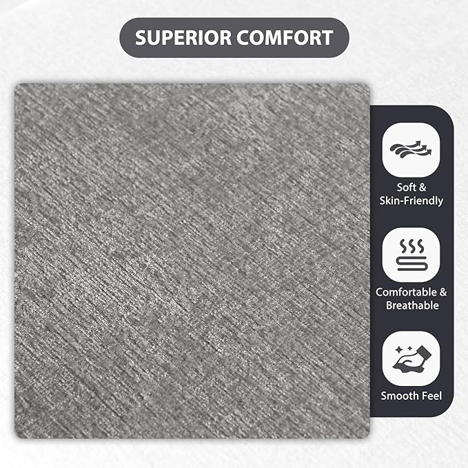 mestyl Modular Sectional Sofa Convertible L Shaped Sofa Couch Set with Storage for Living Room, Modern 4 Seater Modular Sectional Couch with Movable Ottoman (Grey)
