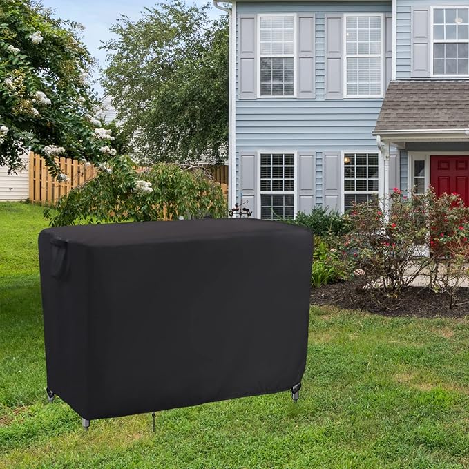 Kingling Prep Table Cover for 30 inch Keter Unity Table, Waterproof Outdoor Stainless Steel Table Cover Protection for Patio Metal Grill Work Table/Cart - 30''L x 24''W x 35''H