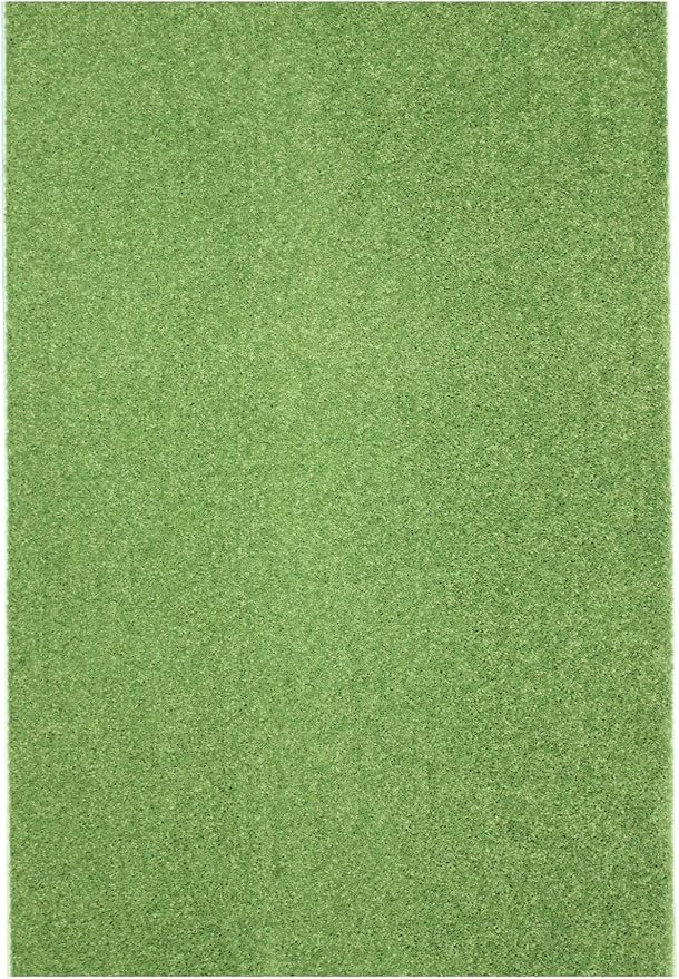 KOECKRITZ Soft and Colorful Kids Classroom Area Rugs (Passes Flammability Pill Test) Many Sizes and Bright Colors to Select from (9' x 9', Lime)
