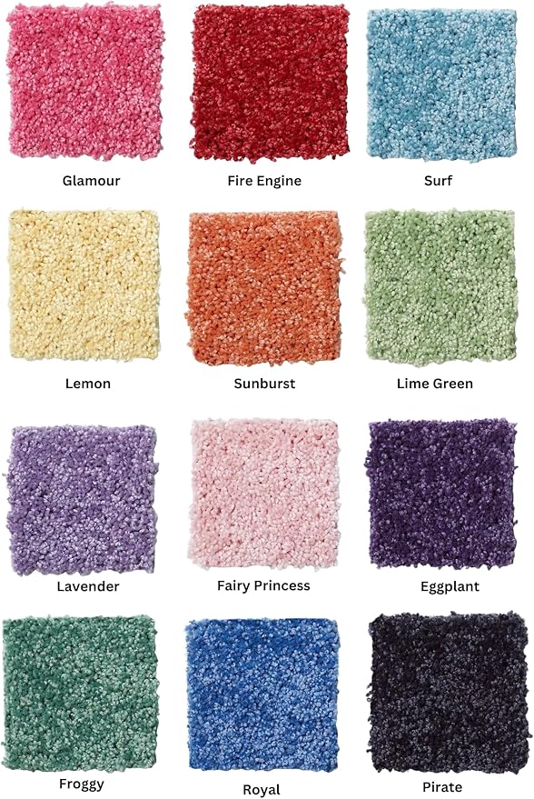 KOECKRITZ Soft and Colorful Kids Classroom Area Rugs (Passes Flammability Pill Test) Many Sizes and Bright Colors to Select from (6' x 6', Lime)