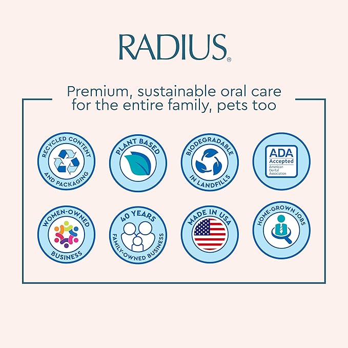 RADIUS Toothpaste, Mint Aloe Neem, 3 oz, USDA Organic Non-Toxic Chemical-Free Gluten-Free, Designed to Improve Gum Health & Prevent Cavities, Pack of 1