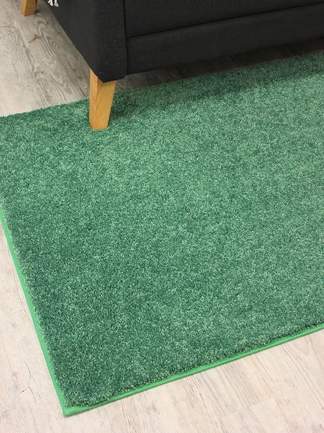 KOECKRITZ Soft and Colorful Kids Classroom Area Rugs (Passes Flammability Pill Test) Many Sizes and Bright Colors to Select from (4' x 4', Froggy)