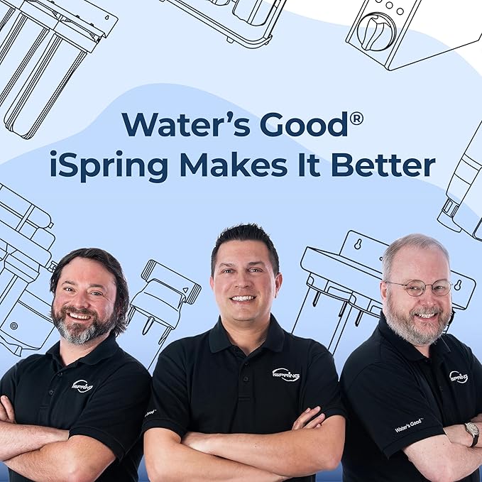 iSpring SGS-Tested Lead Removal CTO Carbon Block Replacement Water Filter Cartridge FCPBDS for DS4 Serie