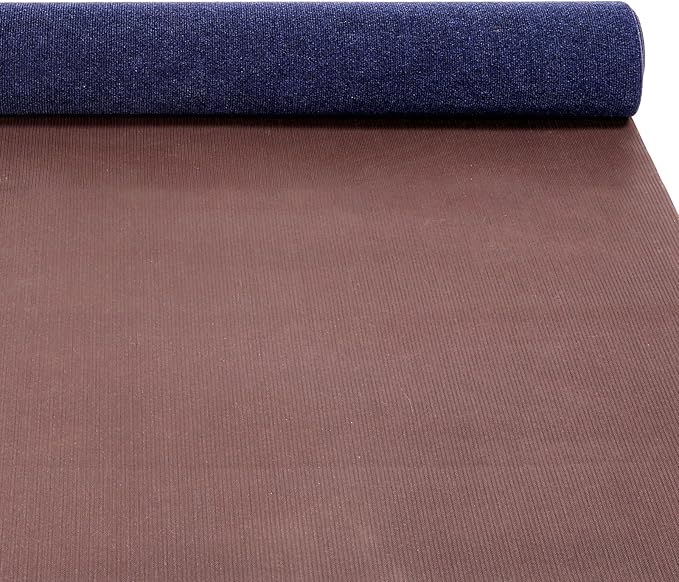 Marine Carpet,6 FT x 23 FT Deep Blue Indoor Outdoor Carpet 0.2" Thick Boat Carpet with Water-Proof TPE Backing, Non-Slide Outdoor Marine Carpet Roll for Home, Patio, Porch, Deck
