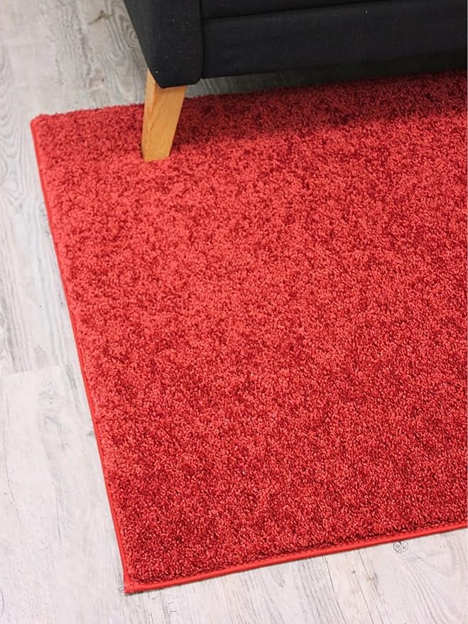 KOECKRITZ Soft and Colorful Kids Classroom Area Rugs (Passes Flammability Pill Test) Many Sizes and Bright Colors to Select from (12' Round, Fire Engine)