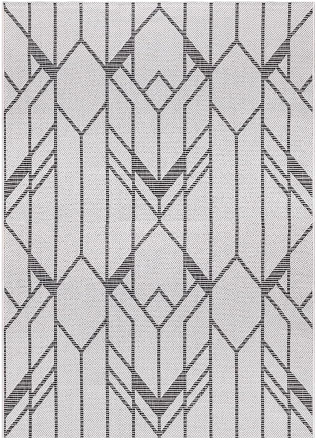 Keen Home Design Terrace Outdoor Area Rug - 10x14 Washable Indoor/Outdoor Rug for Patio, Kitchen, Balcony, Beach, Garden, Deck and Porch, Size: 10'x14'