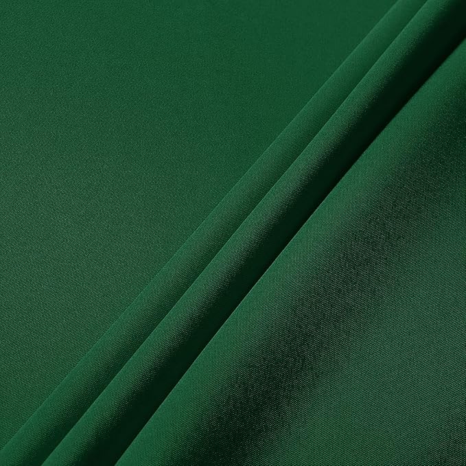 sancua Rectangle Tablecloth - 70 x 90 Inch - Stain and Wrinkle Resistant Washable Polyester Table Cloth, Decorative Fabric Table Cover for Dining Tables, Buffet Parties and Christmas, Hunter Green