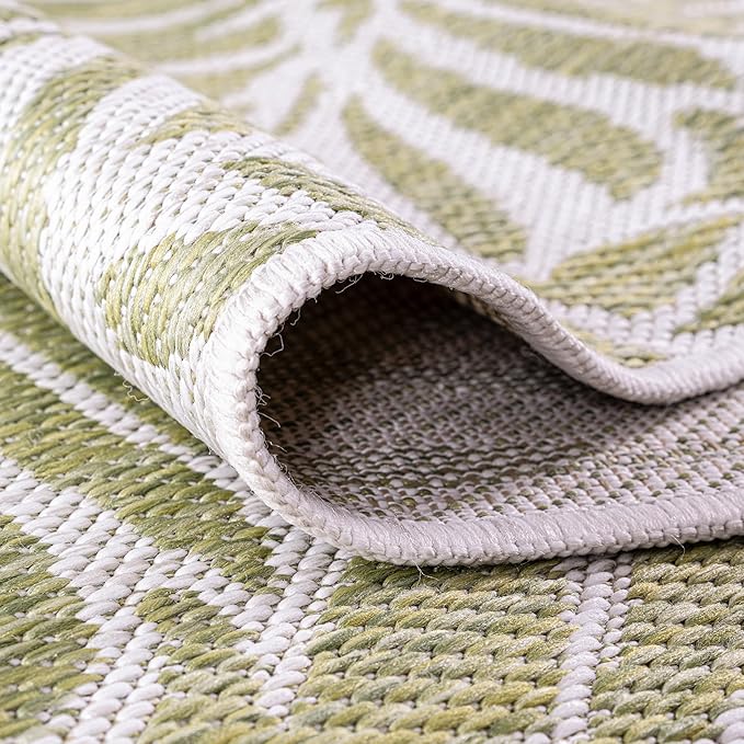 Keen Home Design Terrace Outdoor Area Rug - 8x10 Washable Indoor/Outdoor Rug for Patio, Kitchen, Balcony, Beach, Garden, Deck and Porch, Size: 7'7"x10'