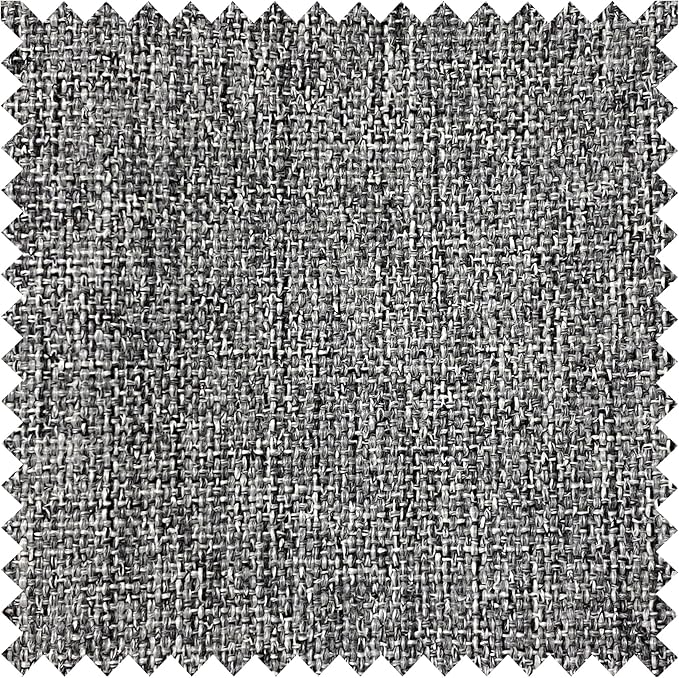 Macochico Extra Wide 100% Blackout Linen Curtains for Sliding Door Pleated Curtains with Hooks Insulated Soft Linen Drapes for Bedroom Living Room with Tieback Natural Grey 100”Wx84”L 1 Panel