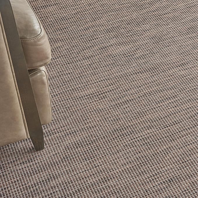 Nourison Home Positano 6' x 9' Natural Fabric Modern Area Rug (6' x 9')