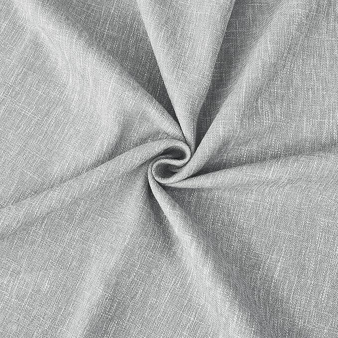 Vision Home Silver Grey Pinch Pleated Full Blackout Curtains Room Darkening Window Curtains 108 inch for Living Room Bedroom Thermal Insulated Pinch Pleat Drapes with Hooks Back Tab 2 Panel 40"Wx108"L