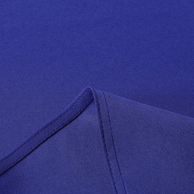 sancua Rectangle Tablecloth - 54 x 78 Inch - Stain and Wrinkle Resistant Washable Polyester Table Cloth, Decorative Fabric Table Cover for Dining Tables, Buffet Parties and Camping, Blue