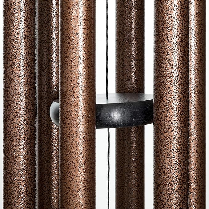 Corinthian Bells by Wind River - 50 inch Copper Vein Wind Chime for Patio, Backyard, Garden, and Outdoor Decor (Aluminum Chime) Made in The USA