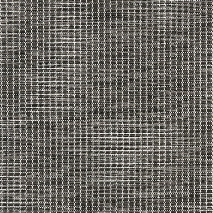 Nourison Home Positano 8' Runner Charcoal Fabric Modern Area Rug (8' Runner)